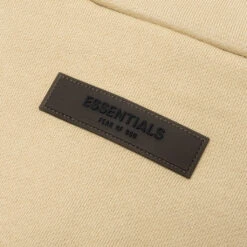 3/4 Half Zip - Sand -Fashion Clothing Store Fear Of God Essentials 3 4 Half Zip Sand 192BT224314F 06 10 23 Feature KN 7