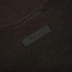 Kid's Raw Sweater - Off Black -Fashion Clothing Store Fear Of God Essentials Kid s Raw Sweater Off Black 785BT222160K 06 06 23 Feature VR 5
