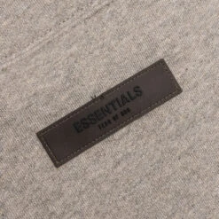 Essentials Core Mockneck - Dark Oatmeal -Fashion Clothing Store Fear of God Essentials Core Mockneck Dark Oatmeal 192BT212133F 07 24 22 Feature JM 3