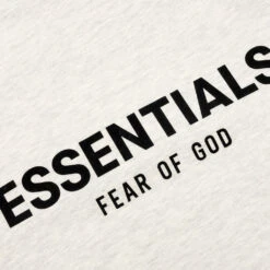 Essentials Core Relaxed Mockneck - Light Oatmeal 7 Essentials Core Relaxed Mockneck - Light Oatmeal -Fashion Clothing Store Fear of God Essentials Core Relaxed Mockneck Light Oatmeal 192BT212261F 07 25 22 Feature JM 4