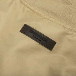 Essentials Half Zip Pullover - Oak -Fashion Clothing Store Fear of God Essentials Half Zip Pullover Oak 202BT212003F 11 23 22 feature04