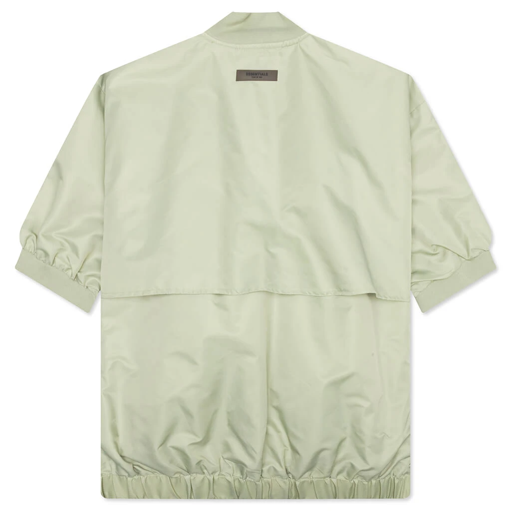 Essentials Half Zip Pullover - Seafoam 2 Essentials Half Zip Pullover - Seafoam - Image 2