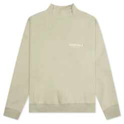 Essentials Mockneck - Seafoam