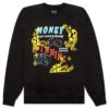 Feature X Market Money Isn't Everything Crewneck - Black
