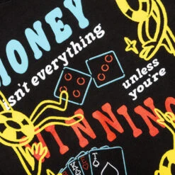 Feature X Market Money Isn't Everything Crewneck - Black -Fashion Clothing Store Feature x Market Money Isnt Everything Crewneck Black 396000813 BLK 10 28 2021 01 3
