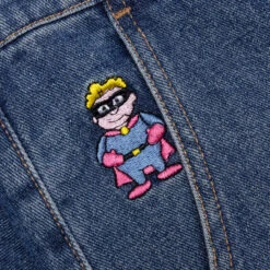 Fire Escape Embroidered Jeans - Blue -Fashion Clothing Store Fire Escape Embroidered Jeans Blue AW23 PT 3 08 17 23 Feature VR 7 scaled