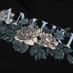 Amiri Floral Logo Hoodie - Black 8 Amiri Floral Logo Hoodie - Black -Fashion Clothing Store Floral Logo Hoodie Black PF23MKH010 001 08 16 23 Feature KN 6 scaled