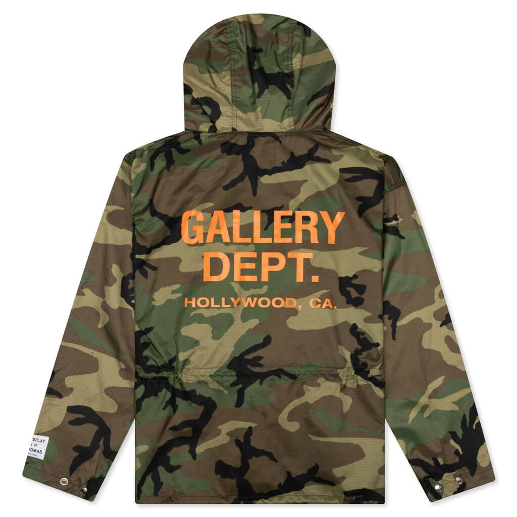 Riley Anorak Jacket - Military Camo 2 Riley Anorak Jacket - Military Camo - Image 2