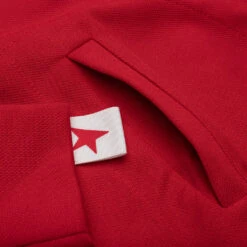 Golden Goose Women's Star Zipped Track Jacket - Tango Red -Fashion Clothing Store Golden Goose Denise Star Zipped Track Jacket Tango Red GWP00875.P000520.40380 06 21 23 Feature KN 7