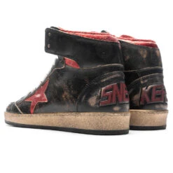 Golden Goose Sky Star - Black/Red -Fashion Clothing Store Golden Goose Sky Star Black Red GMF00230.F003285.90235 05 21 23 Feature JP 5