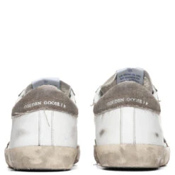 Golden Goose Super-Star Sneakers - White Ice/Silver -Fashion Clothing Store Golden Goose Super Star White Ice Silver Dark GMF00101.F001149.10511 02 27 2021 01 4