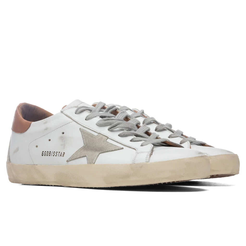 Golden Goose Super-Star Sneakers - White/Ice/Light Brown 2 Golden Goose Super-Star Sneakers - White/Ice/Light Brown - Image 2