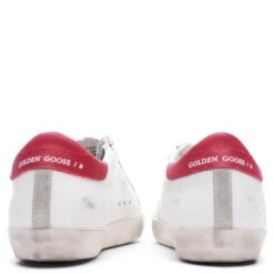 Golden Goose Women's Super-Star Penstar - White/Silver/Red -Fashion Clothing Store Golden Goose Women s Super Star Penstar White Silver Red GWF00107.F003167.11183 12 28 22 Feature VR 6