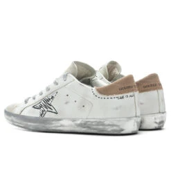 Golden Goose Women's Super-Star Sneakers - White/Ice/Beige -Fashion Clothing Store Golden Goose Women s Super Star White Ice Beige GWF00270.F002479.81504 3