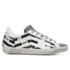 Golden Goose Women's Super-Star Sneakers - White Silver/Black Flag