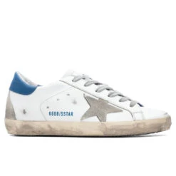 Golden Goose Women's Super-Star Sneakers - White/Ice/Blue