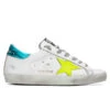 Golden Goose Women's Super-Star Sneakers - White/Yellow/Fluorescent
