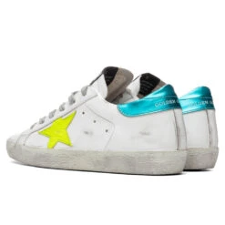 Golden Goose Women's Super-Star Sneakers - White/Yellow/Fluorescent -Fashion Clothing Store Golden Goose Women s Superstar White Yellow Fluorescent GWF00101.F001055.10521 04 01 2021 01 4
