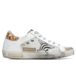 Golden Goose Women's Super-Star Sneakers - Light Silver/White/Taupe