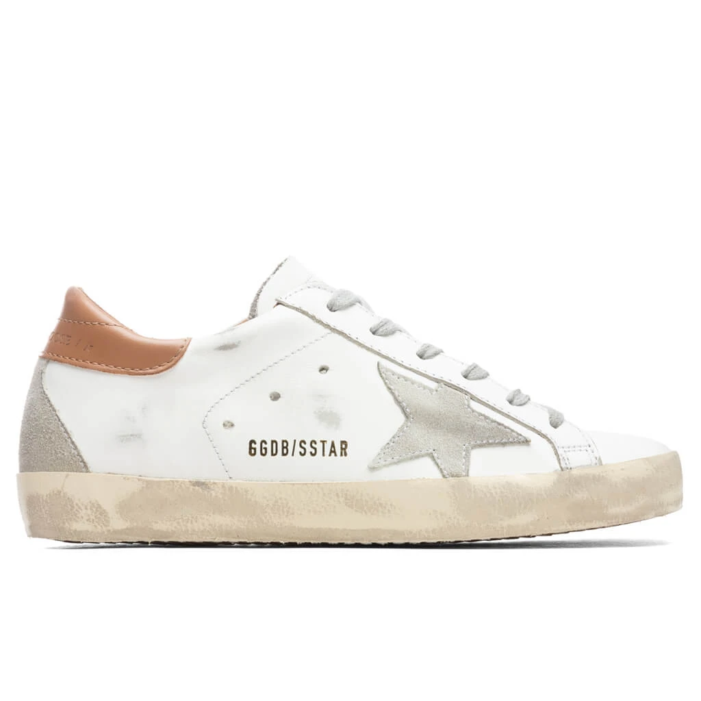 Golden Goose Women's Super-Star Sneakers - White/Ice/Light Brown 1 Golden Goose Women's Super-Star Sneakers - White/Ice/Light Brown