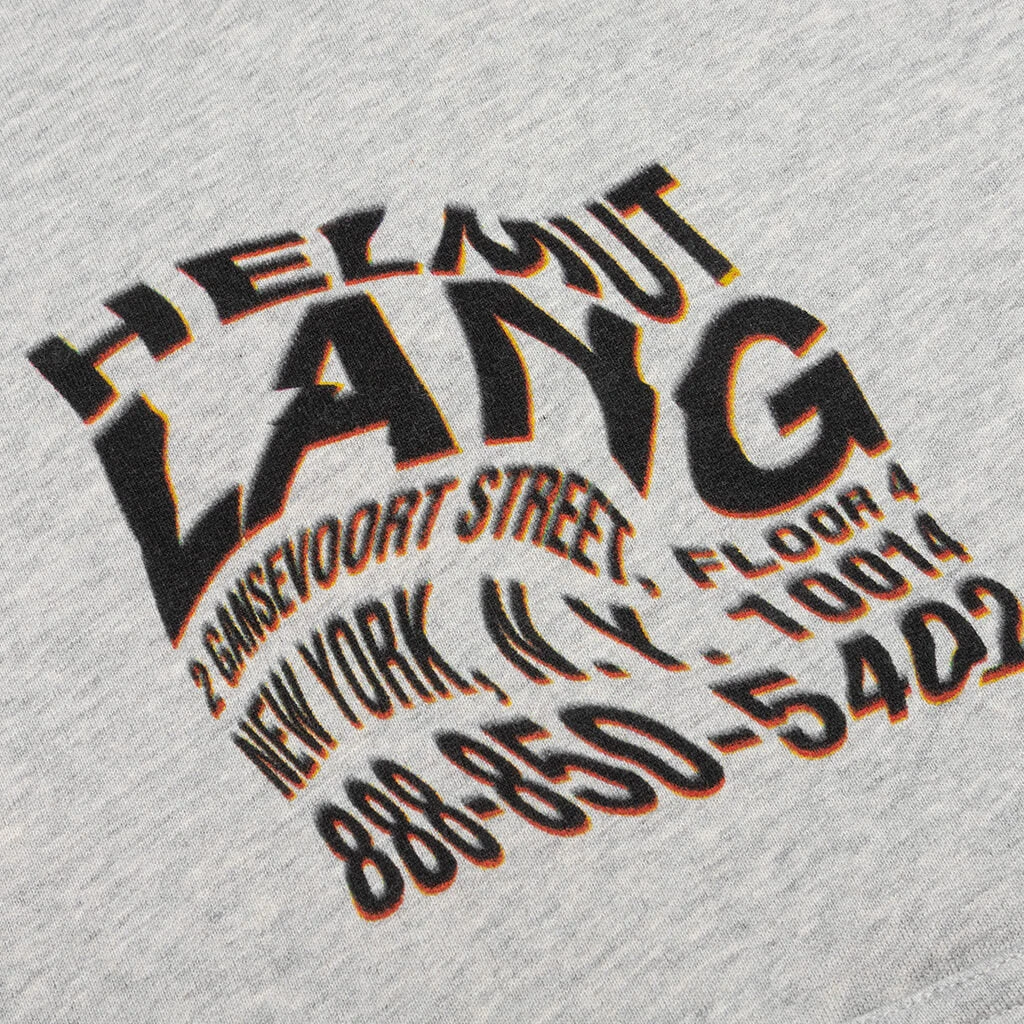 Helmut Lang Warp Hoodie - Vapor Heather 3 Helmut Lang Warp Hoodie - Vapor Heather - Image 3