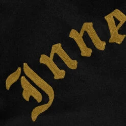 Honor The Gift Letterman Jacket - Black -Fashion Clothing Store Honor The Gift Letterman Jacket Black HTG220363 BLK 11 05 22 Feature DV 6