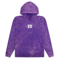 Jordan Essential Washed Fleece Hoodie - Dark Concord