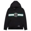 Jordan X Paris Saint-Germain Fleece Pullover Hoodie - Black/White
