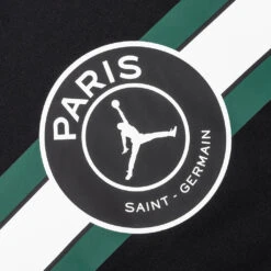 Jordan X Paris Saint-Germain Fleece Pullover Hoodie - Black/White -Fashion Clothing Store Jordan x Paris Saint Germain Fleece Pullover Hoodie Black White DJ3928 010 10 20 2021 01 2
