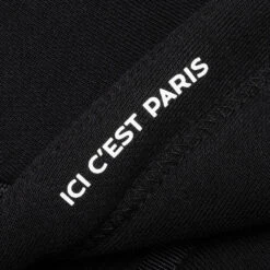 Jordan X Paris Saint-Germain Fleece Pullover Hoodie - Black/White -Fashion Clothing Store Jordan x Paris Saint Germain Fleece Pullover Hoodie Black White DJ3928 010 10 20 2021 01 4