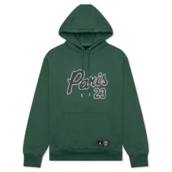 Jordan X Paris Saint-Germain Statement Fleece Pullover Hoodie - Noble Green