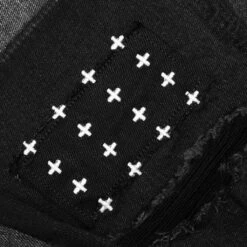 Ksubi Van Winkle Copy Paste Trashed - Black -Fashion Clothing Store Ksubi Van Winkle Copy Paste Trashed Black MFA22DJ007 09 24 22 Feature VR 5