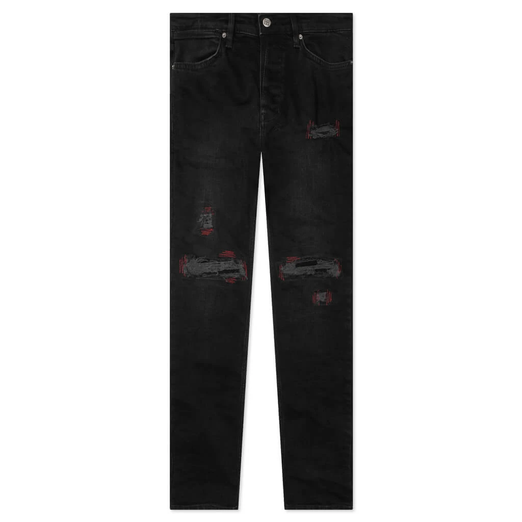 Ksubi Van Winkle Red Bottle - Trashed 1 Ksubi Van Winkle Red Bottle - Trashed