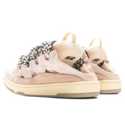 Lanvin Curb Mules - Pale Pink -Fashion Clothing Store Lanvin Curb Mules Pale Pink FM SKDM02 DRAG E22 51 06 07 22 Feature JM 2