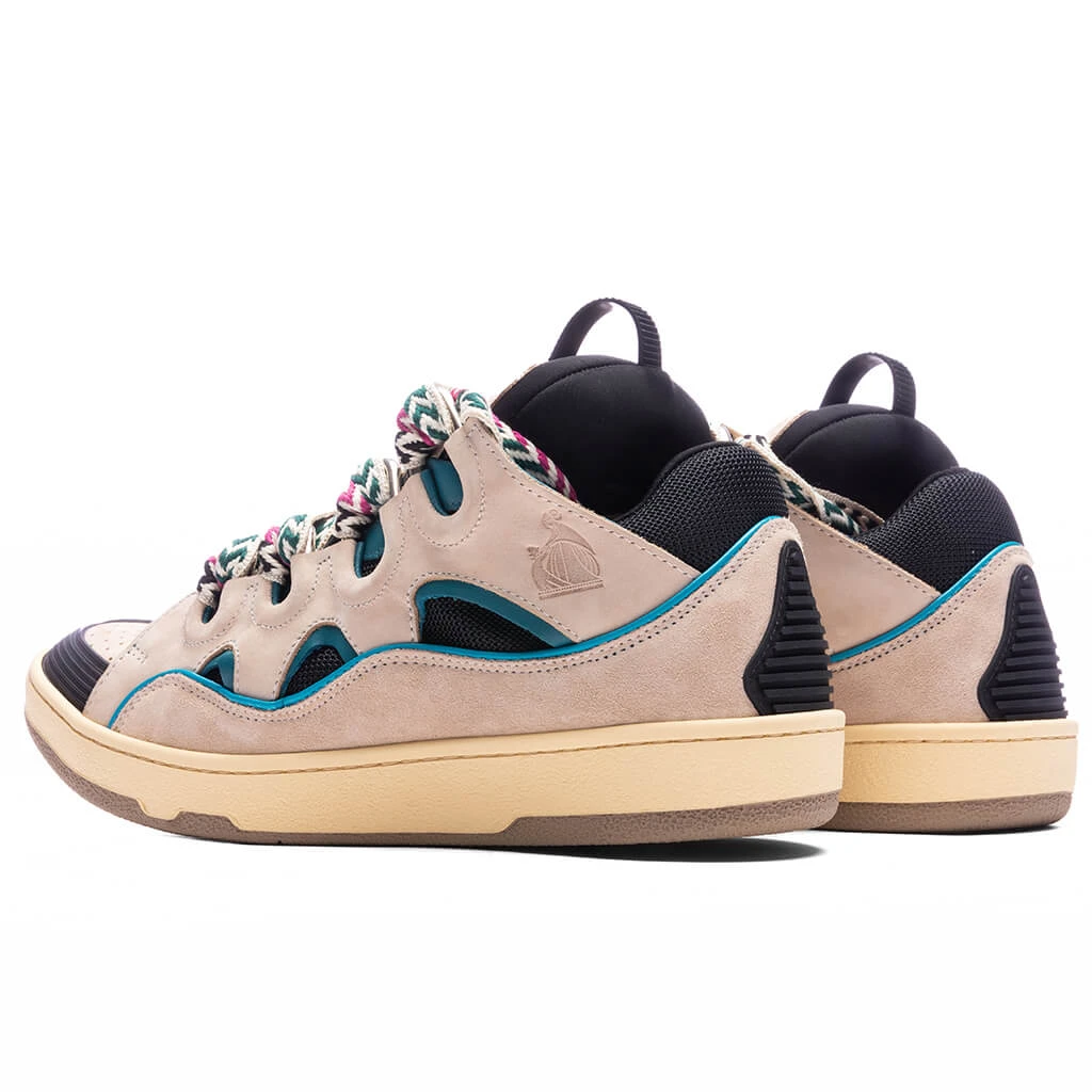 Lanvin Curb Sneakers - Ecru/Black 3 Lanvin Curb Sneakers - Ecru/Black - Image 3