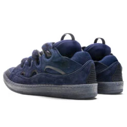 Lanvin Curb Sneakers - Navy Blue -Fashion Clothing Store Lanvin Curb Sneakers Navy Blue FM SKRK11 TRAG A22 29 07 26 22 Feature VR 5