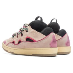 Lanvin Curb Sneakers - Pink/Black -Fashion Clothing Store Lanvin Curb Sneakers Pink Black FM SKRK11 DRAG H22 5010 11 20 22 Feature JM 3