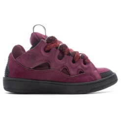 Lanvin Curb Sneakers - Plum