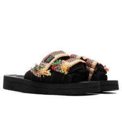 Lanvin X Suicoke Sandals - Black -Fashion Clothing Store Lanvin x Suicoke Sandals Black FM SASS01 NUBK A22 10 09 05 22 Feature JAYLEEN 2