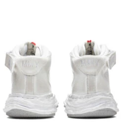 Wayne High Distressed - White -Fashion Clothing Store Maison Mihara Yasuhiro Wayne High Distressed White A07FW705 WHT 09 11 2021 01 4