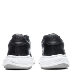 Wayne Low OG Sole Leather Sneaker - Black -Fashion Clothing Store Maison Mihara Yasuhiro Wayne Low Black A07FW702 BLK 09 11 2021 01 5