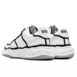 Wayne Overhanging Canvas Low - White -Fashion Clothing Store Maison Mihara Yasuhiro Wayne Overhanging Canvas Low White A09FW713 WHT 12 31 22 Feature DV 7