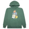 MARKET Making The Grade Bear Pullover Hoodie - Fern