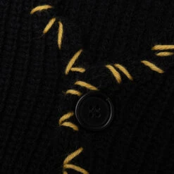 Marni Black Wool Cardigan - Black -Fashion Clothing Store Marni 086Q0 Cardigan Black CDMG0083Q0 UFH533 00N99 09 20 22 Feature DV 3