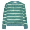Marni Striped Mohair Sweater - Turquoise