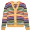 Marni Striped Mohair Cardigan - Multi