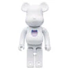 1st Model White Chrome 400% BE@RBRICK