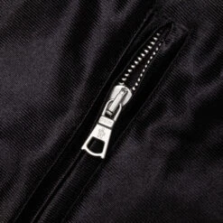 Moncler Genius X Palm Angels Shiny Zip-Up Sweatshirt - Black -Fashion Clothing Store Moncler Zip Up Cardigan Black H209L8G00002M2522 999 03 10 23 Feature DV 7 scaled