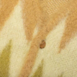 Mohair Cardigan Zigzag - Taupe -Fashion Clothing Store Needles Mohair Cardigan Zigzag Taupe LQ274 TAU 12 17 22 Feature DV 5