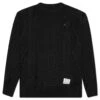 Savage Cable Sweater AW Knit - Black